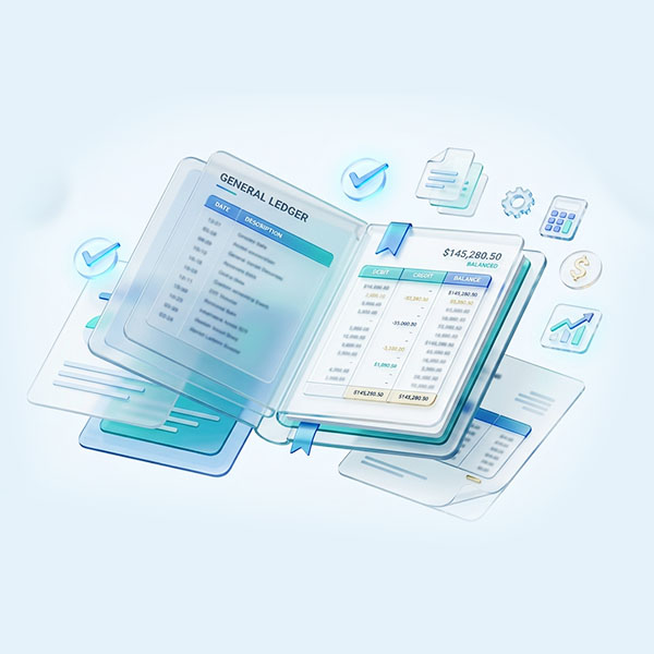 Accounting & Bookkeeping illustration