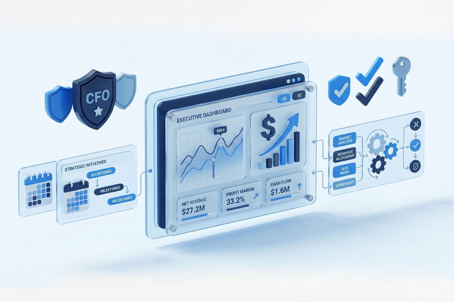 Fractional CFO Services illustration