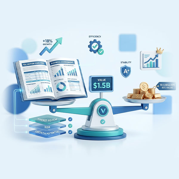 Valuation & Due Diligence illustration
